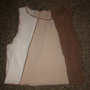 Y2k Tan tank top